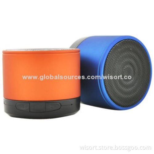 Bluetooth Speakers for Cars with Mic, Plastic Housing, Classical Design